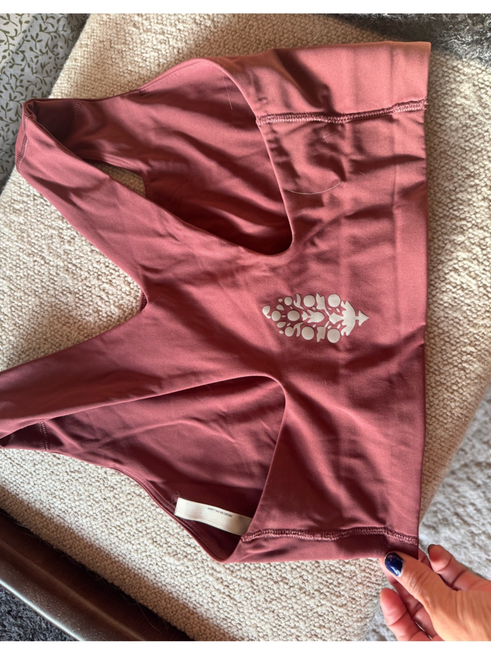 FP Movement by Free People Mauve-Pink Racerback Athletic Crop Top